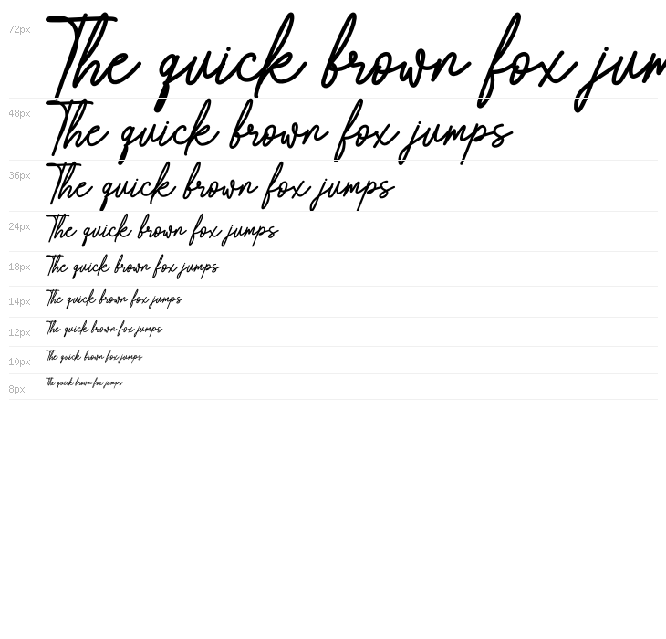 Cognito Scripto Bold Waterfall