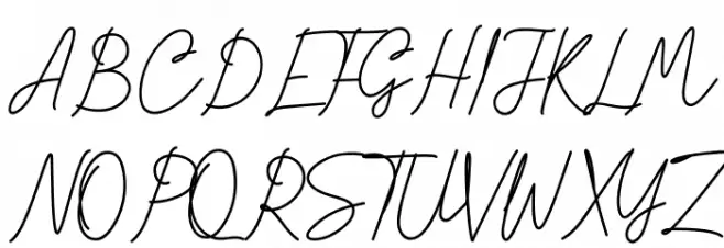 Cognito Scripto Шрифта ВЕРХНИЙ