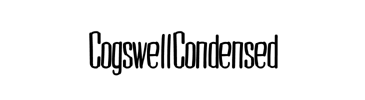 Cogswell Condensed  Frei Schriftart Herunterladen