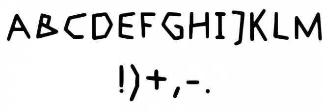 Cogtal Regular Font OTHER CHARS