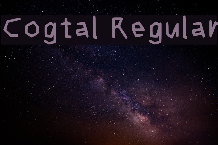 Cogtal Regular Example 2