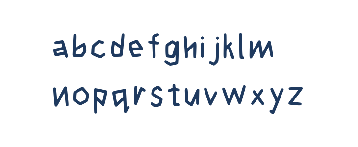Cogtal Regular Lowercase