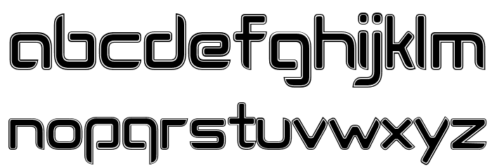 Cogtan College Font LOWERCASE