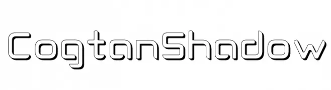 CogtanShadow  baixar fontes gratis