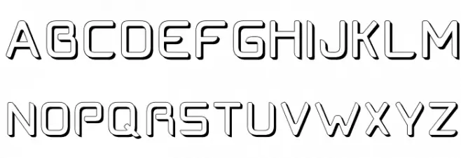 CogtanShadow Polices MAJUSCULES