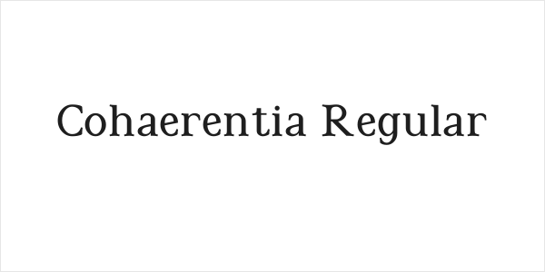 Cohaerentia Regular Logo