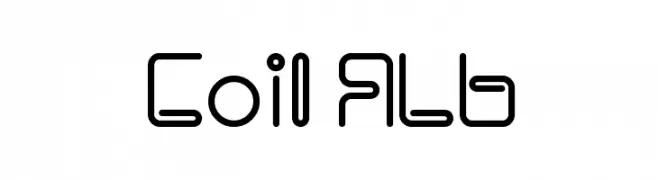 Coil ALb  Скачать бесплатные шрифты