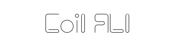 Coil ALl  免费字体下载