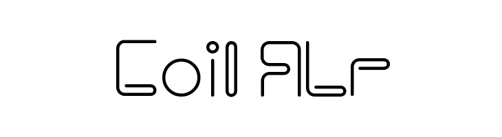 Coil ALr  Free Fonts Download