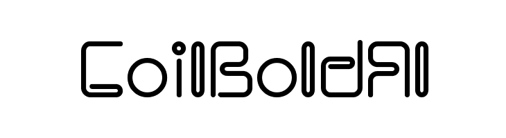 CoilBoldAl  les polices de caractères gratuit tlcharger