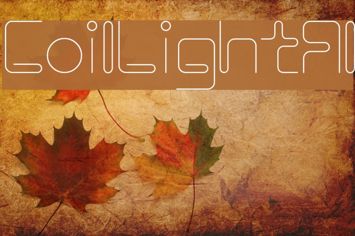 CoilLightAl Example 1