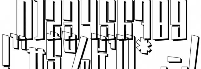 Coin Locker Datura Shadow Font OTHER CHARS