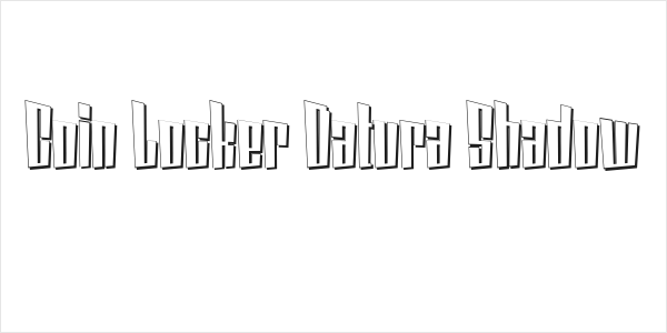 Coin Locker Datura Shadow Logo