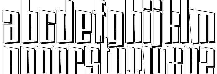 Coin Locker Datura Shadow Font Litere mici