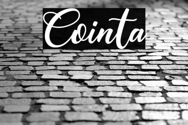 Cointa Font examples