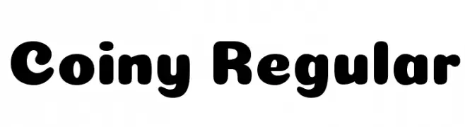 Coiny Regular  Fuentes Gratis Descargar