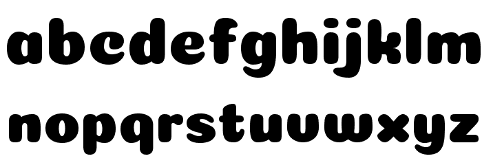 Coiny Regular Font LOWERCASE