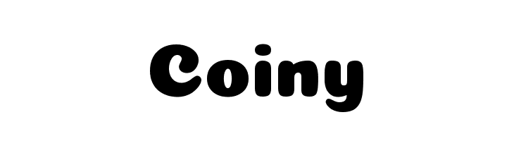 Coiny  Frei Schriftart Herunterladen