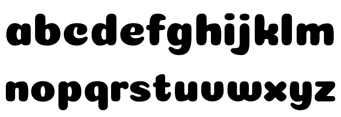Coiny Font LOWERCASE