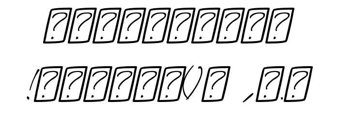 Coire demo Italic Caratteri ALTRI CARATTERI