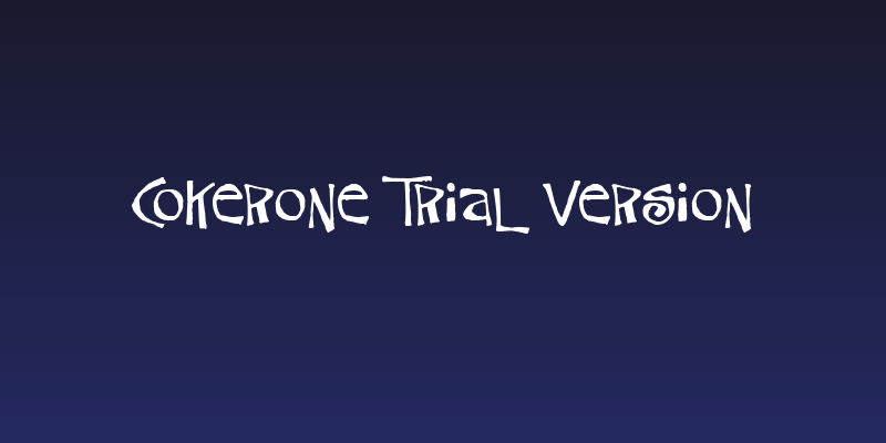 CokerOne Trial Version Social Header