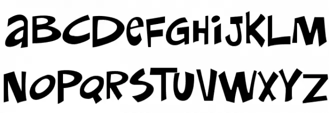 CokerTwo Trial Version Schriftart Groß