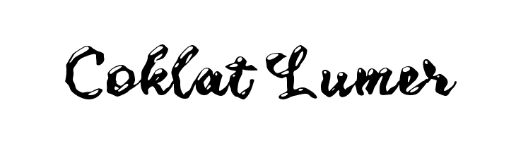 Coklat Lumer  font caratteri gratis