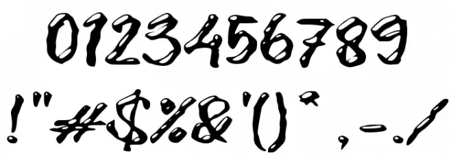 Coklat Lumer Font OTHER CHARS