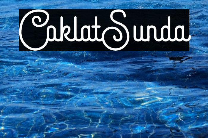 Coklat Sunda Example 2