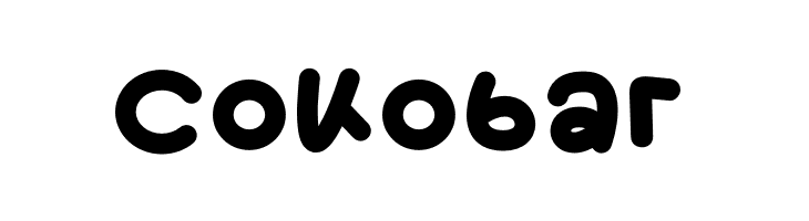 Cokobar  Скачать бесплатные шрифты