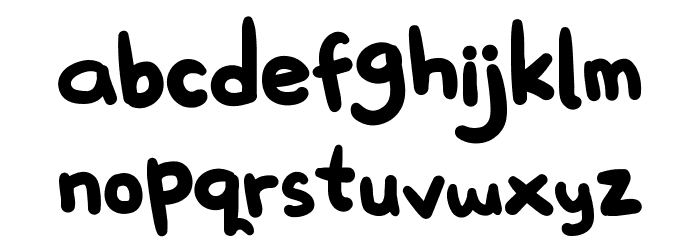 Cokobi Font LOWERCASE