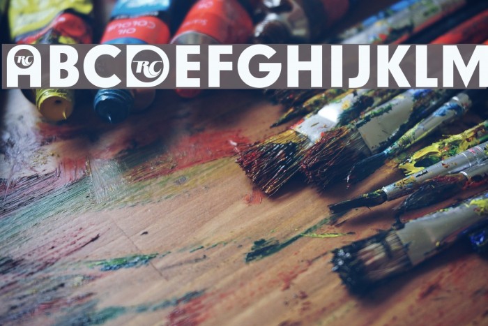 Cola Participants Schriftart examples