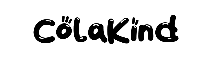 ColaKind  フリーフォントのダウンロード