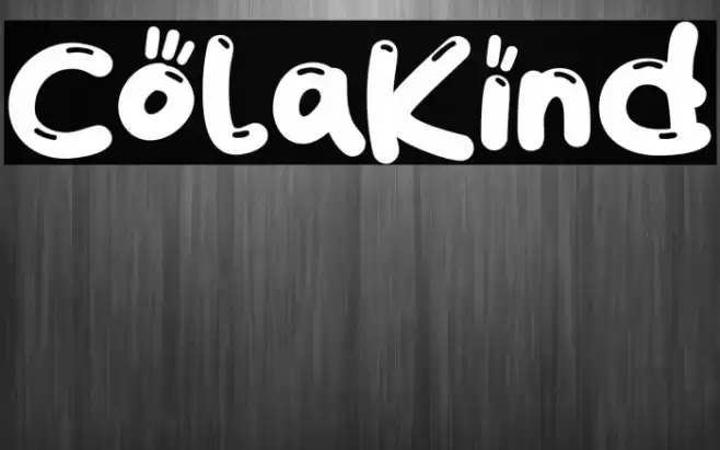 ColaKind Font examples