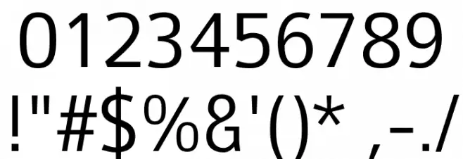 Colaborate-Light Font OTHER CHARS