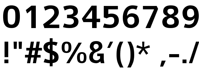 Colaborate-Medium Font OTHER CHARS