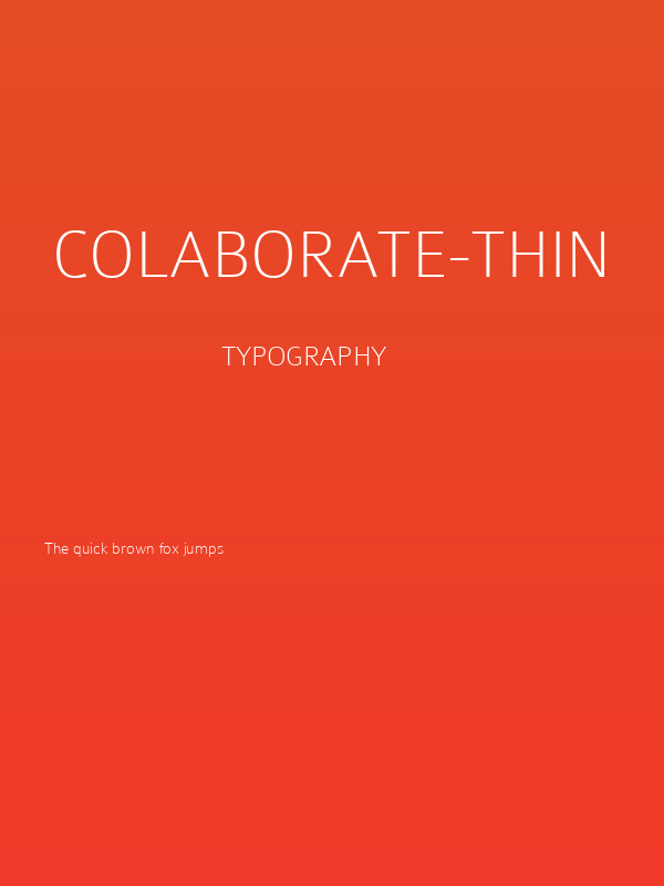 Colaborate-Thin Poster
