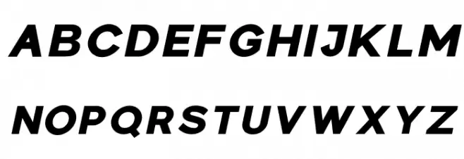 Colasta Black Italic Font Litere mari
