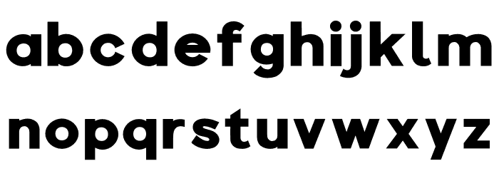 Colasta Black Font LOWERCASE