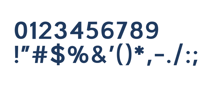 Colasta Bold Other Characters