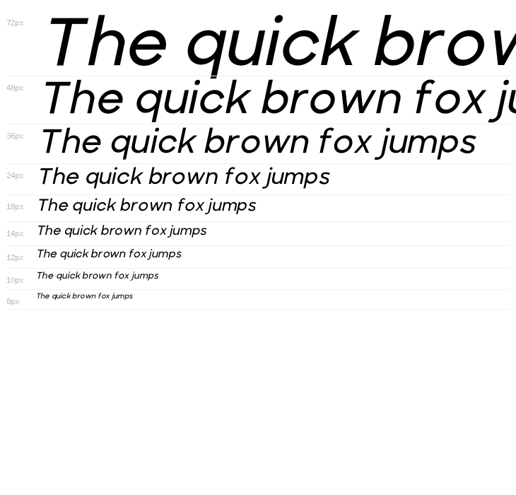 Colasta Italic Waterfall