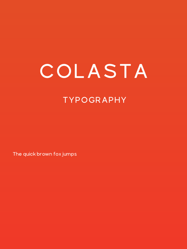 Colasta Poster
