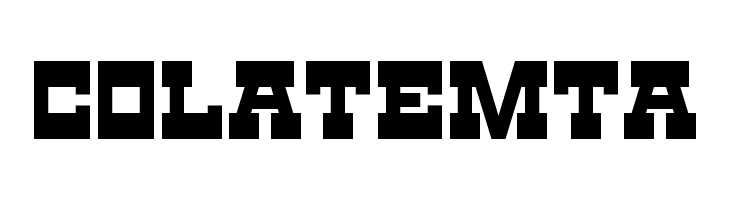 Colatemta  font caratteri gratis