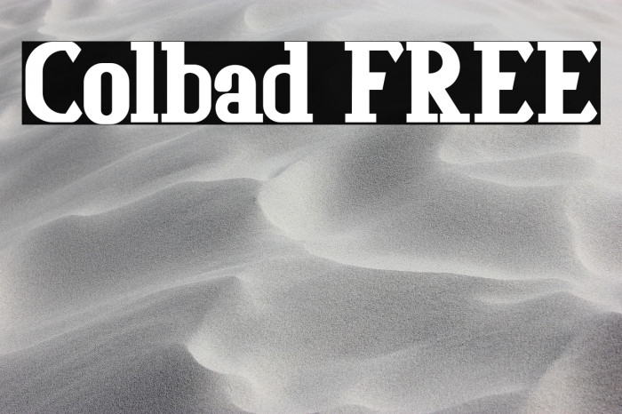 Colbad FREE Example 3