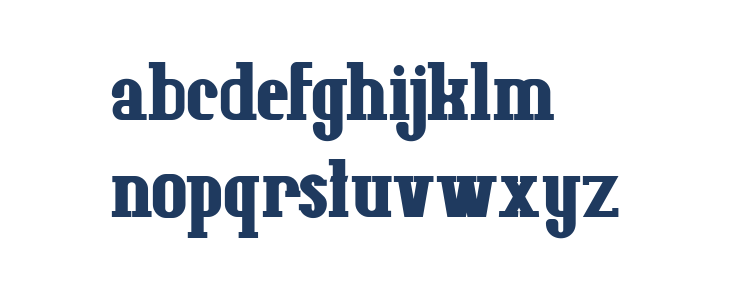 Colbad FREE Lowercase