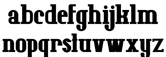 ColbadFREE Font LOWERCASE
