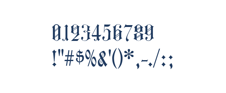 Colchester Black Other Characters