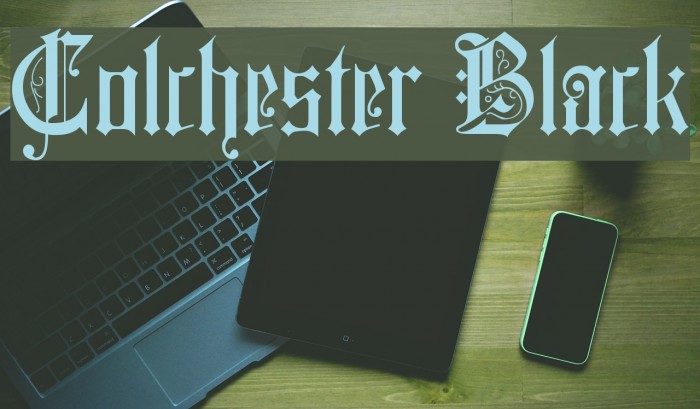 Colchester Black Example 1