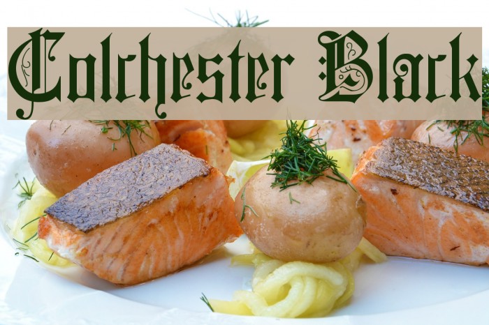 Colchester Black Example 2