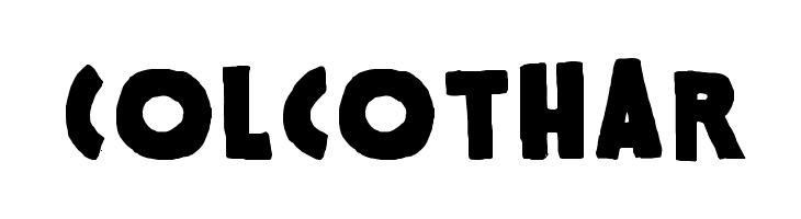 Colcothar  Frei Schriftart Herunterladen